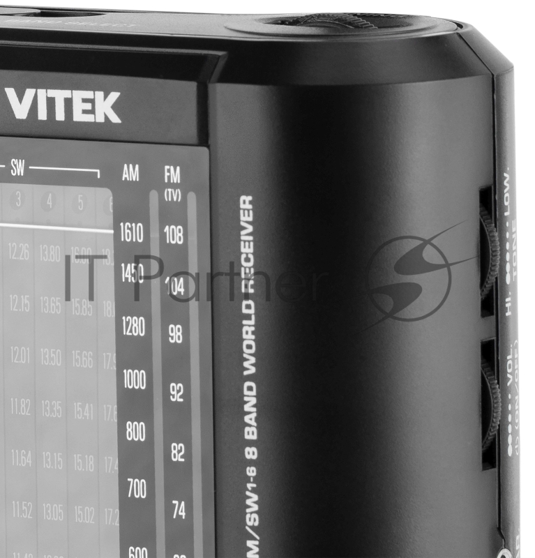 Радиоприемник Vitek VT-3590 BK черный ()