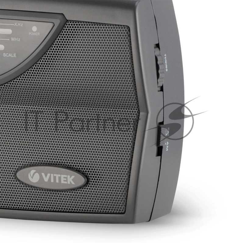 Радиоприемник VITEK VT-3591(GY) LED индикатор Телескопическая антенна Тип батареек UM-1