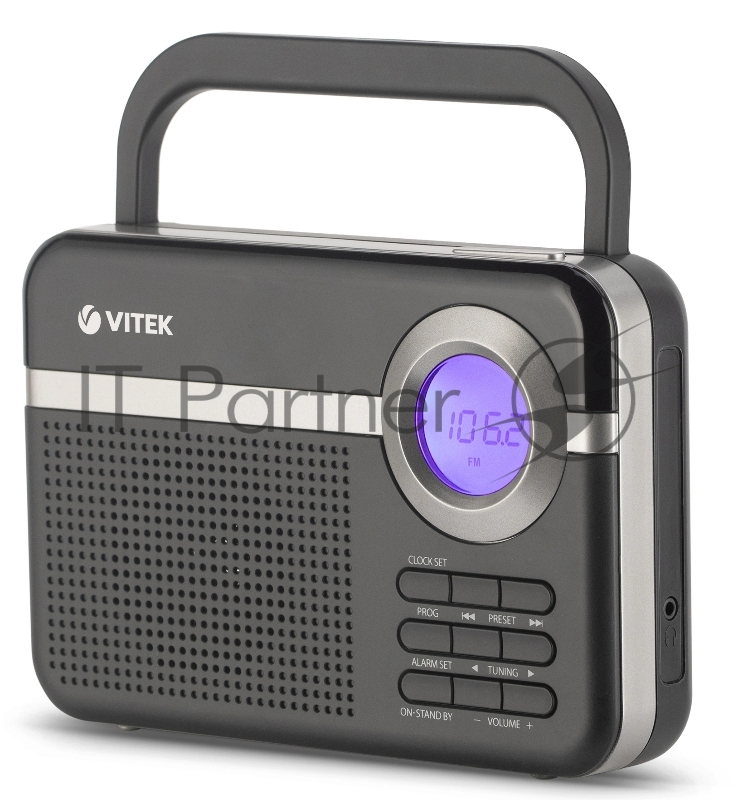 Радиоприемник VITEK VT-3592(BK) Тип батареек UM-2/С.Выходная мощность 1 вт.