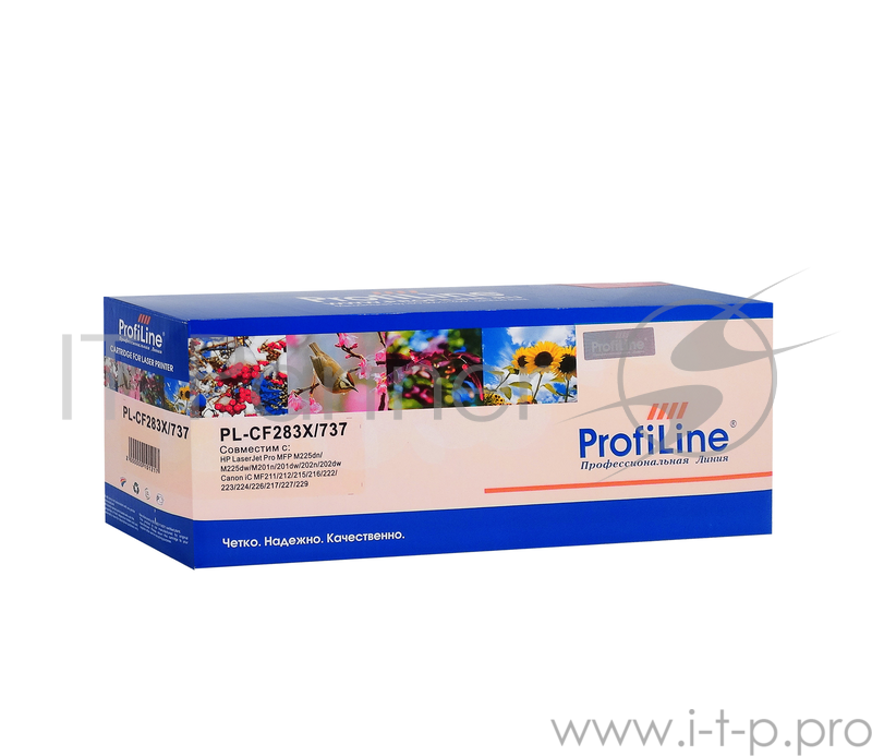 Картридж PL-CF283X/737 для принтеров HP LaserJet Pro MFP M127fn/M127fw/M201n/dw/M225dn/ iC MF211/212/215/216/222/223/224/ 2400 копий ProfiLine
