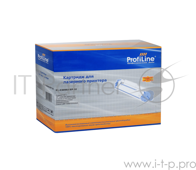 Картридж PL-C4096A/EP-32 для принтеров HP LaserJet 2000/2100/2100SE/2100TN/2100Xi LBP-1000/1310/32X 6000 копий ProfiLine