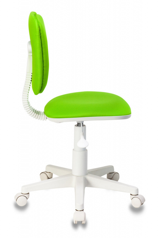 Кресло детское Бюрократ CH-W204NX/15-118 салатовый 15-118 (пластик белый)
