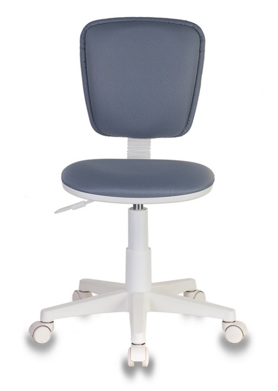 Кресло детское Бюрократ CH-W204NX/15-48 серый 15-48 (пластик белый)