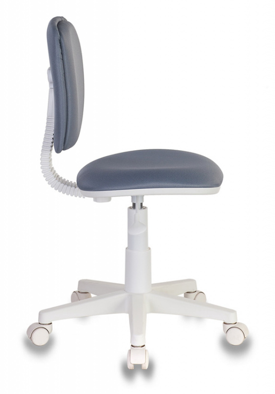 Кресло детское Бюрократ CH-W204NX/15-48 серый 15-48 (пластик белый)