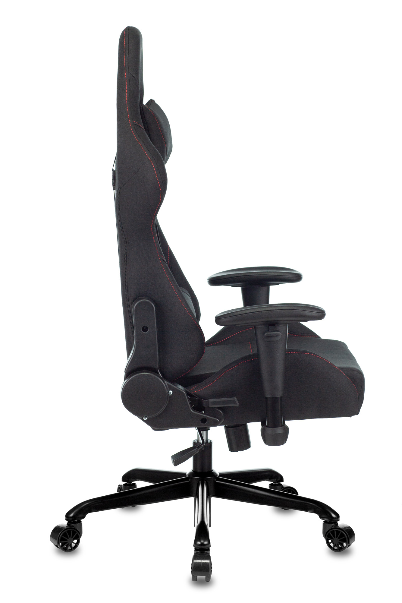 Кресло игровое Бюрократ 771N/BLACK-BL две подушки черный крестовина металл