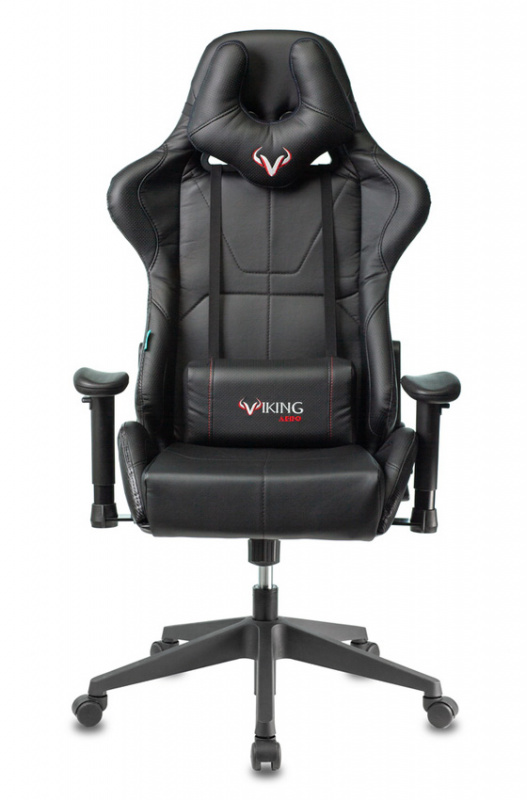 Кресло игровое Бюрократ VIKING 5 AERO BLACK EDITION черный искусственная кожа