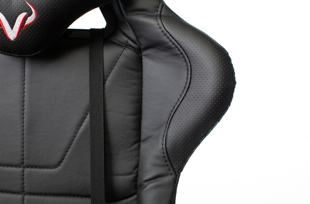 Кресло игровое Бюрократ VIKING 5 AERO BLACK EDITION черный искусственная кожа