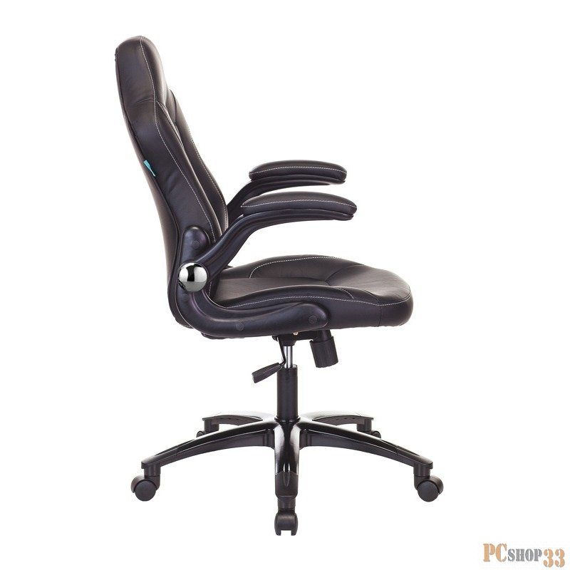 Кресло игровое Бюрократ VIKING-1N/BLACK черный искусственная кожа