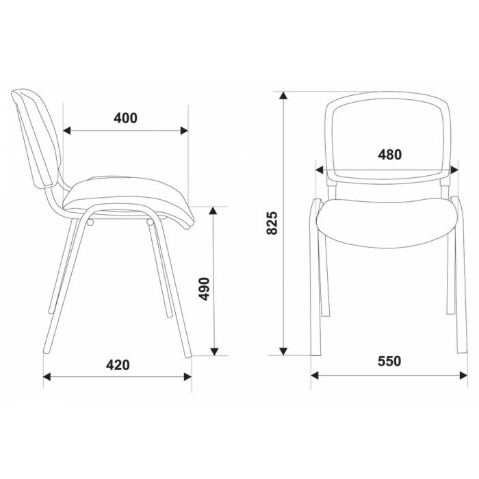Стул Бюрократ ВИКИ/КР спинка сетка TW-35N сиденье красный TW-97N
