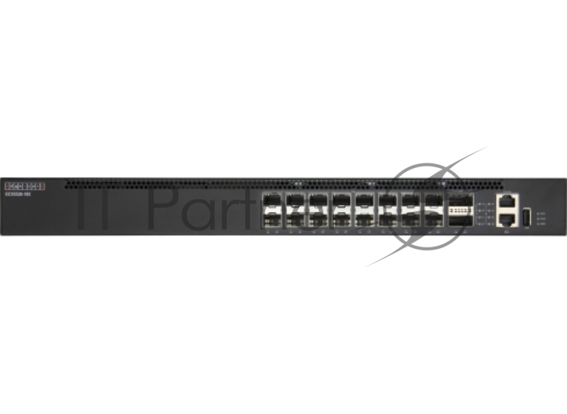 ECS5520-18X Edge-corE 16 x 10G SFP+ + 2 40G QSFP+ ports, 1 AC power supply, 1 optional slot for power redundancy
