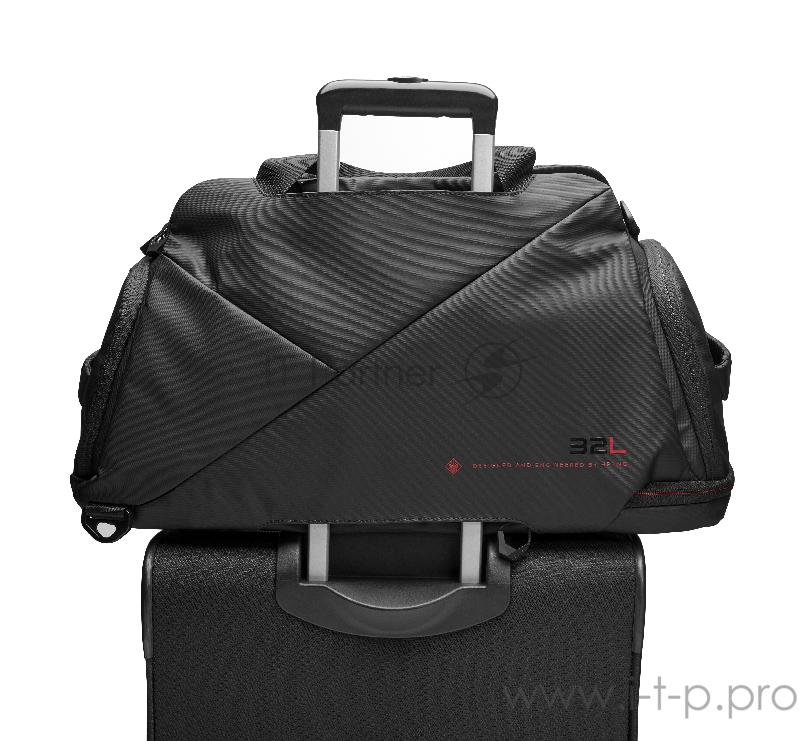 Сумка для ноутбука 17 HP OMEN Transceptor Duffel Bag черный синтетика (7MT82AA)