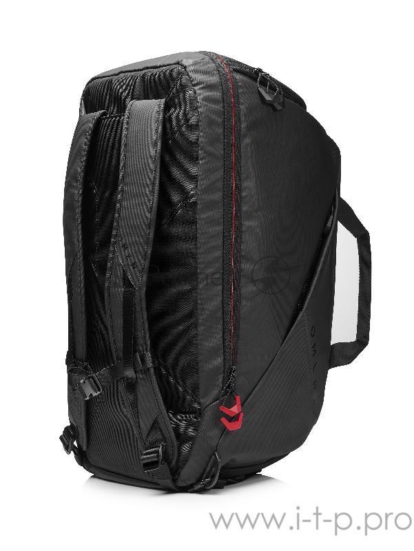 Сумка для ноутбука 17 HP OMEN Transceptor Duffel Bag черный синтетика (7MT82AA)