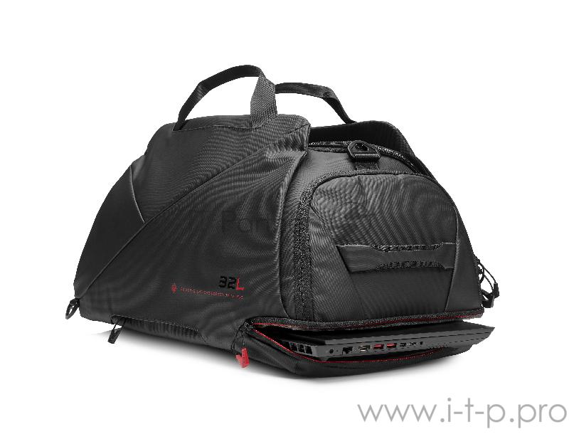 Сумка для ноутбука 17 HP OMEN Transceptor Duffel Bag черный синтетика (7MT82AA)