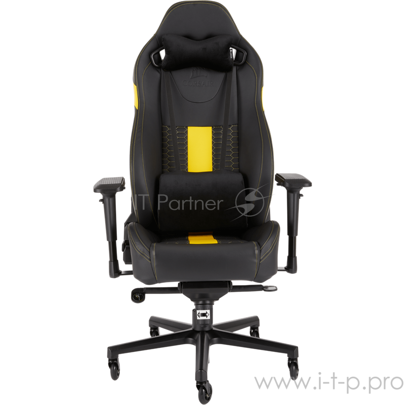Игровое кресло Corsair Gaming™ T2 ROAD WARRIOR Gaming Chair Black/Yellow Игровое кресло Corsair Gaming™ T2 ROAD WARRIOR Gaming Chair Black/Yellow