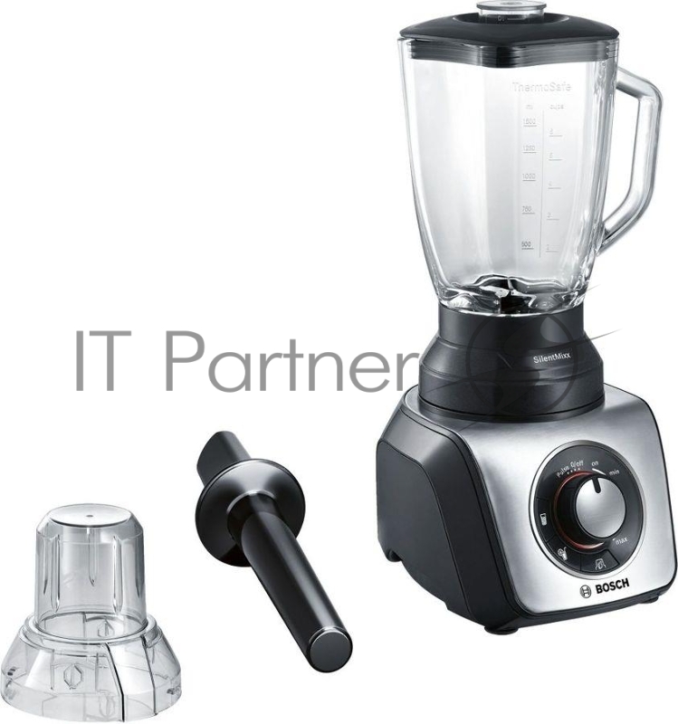 Блендер стационарный Bosch MMB64G6M 800Вт черный/нержавеющая сталь