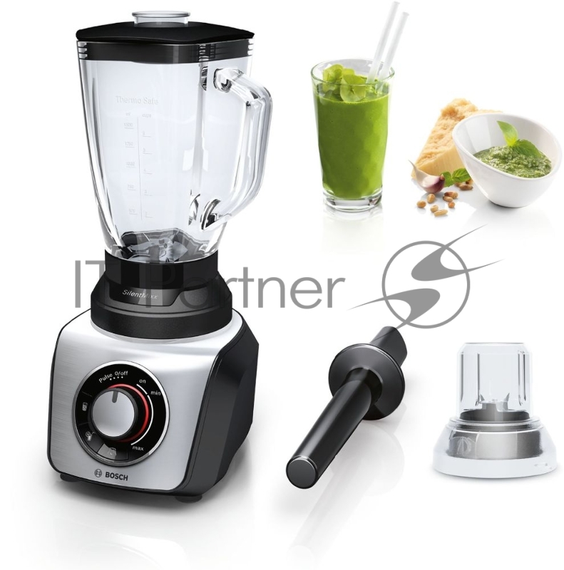 Блендер стационарный Bosch MMB64G6M 800Вт черный/нержавеющая сталь