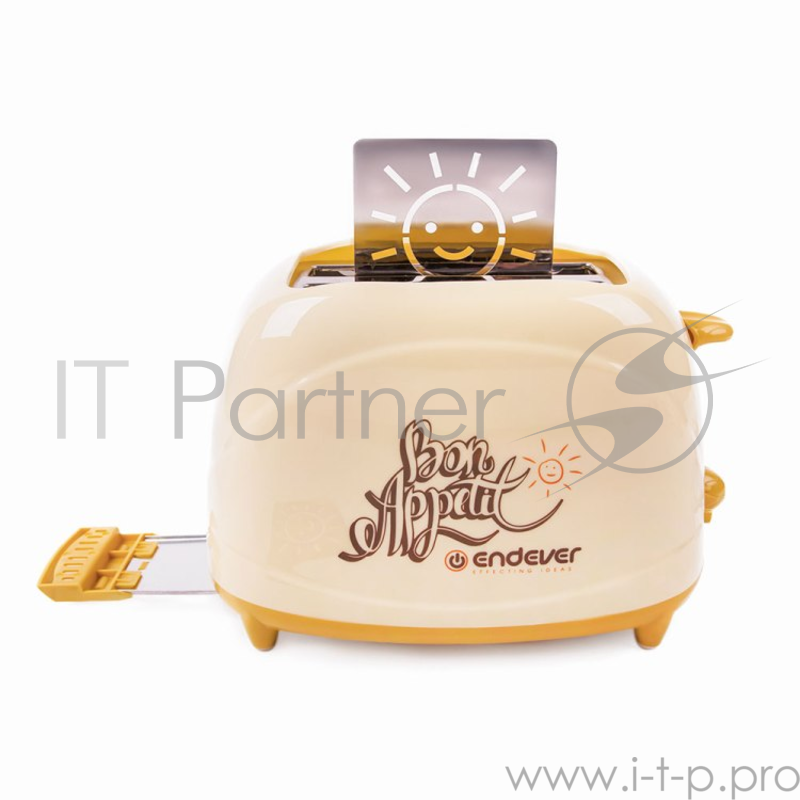 Тостер Endever Skyline ST-107, бежевый