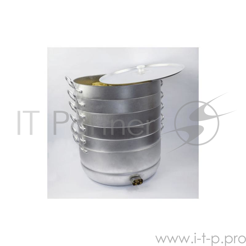 Мантоварка электрическая ЧУДО Праздничная, 6 сеток, 15л, (до 150мант), 2 кВт