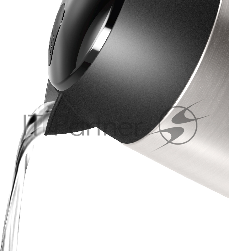 Чайник электрический Bosch TWK3P420 1.7л. 2400Вт черный (корпус: нержавеющая сталь)