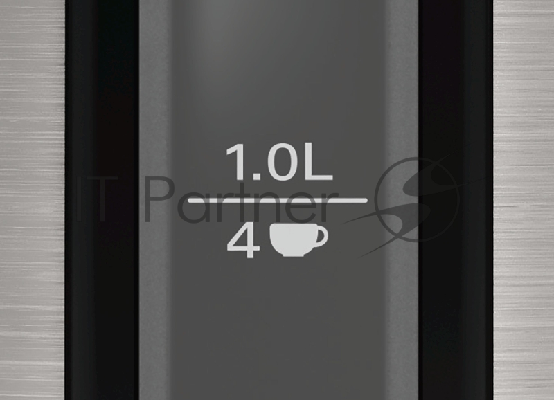Чайник электрический Bosch TWK3P420 1.7л. 2400Вт черный (корпус: нержавеющая сталь)