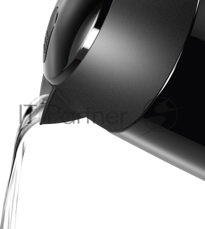 Чайник электрический Bosch TWK3P423 1.7л. 2400Вт черный (корпус: нержавеющая сталь)