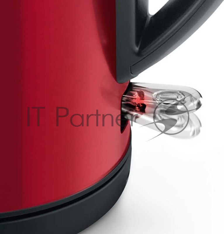 Чайник электрический Bosch TWK3P424 1.7л. 2400Вт красный (корпус: нержавеющая сталь)