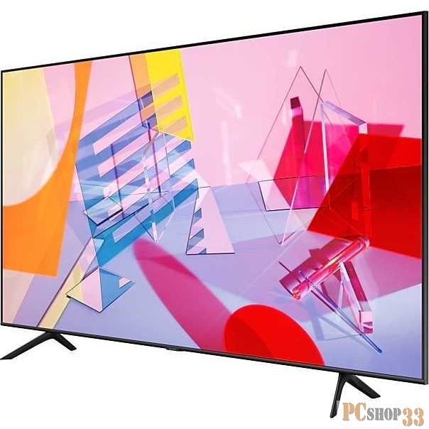 Телевизор 55 Samsung QE55Q60TAUXRU black (UHD, Smart TV, DVB-T2/C/S2) (QE55Q60TAUXRU)