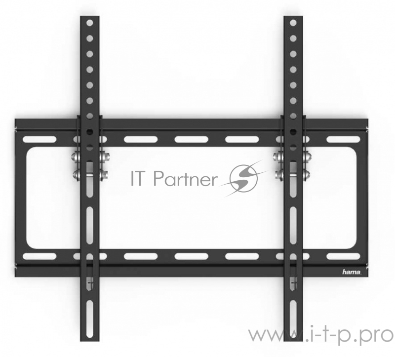Кронштейн для телевизора Hama H-118069 черный 32-65 макс.35кг настенный фиксированный