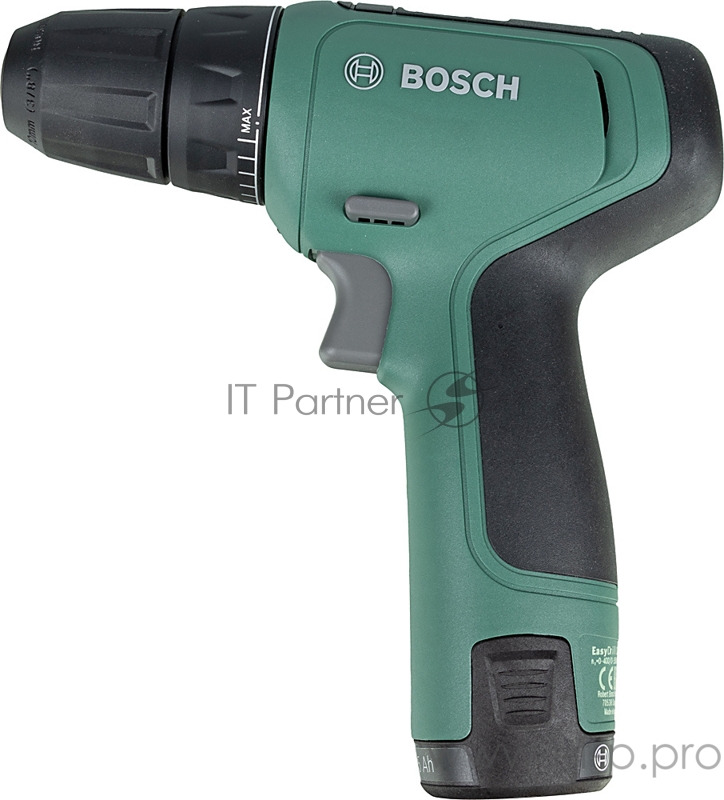 Дрель-шуруповерт Bosch EasyDrill 1200 аккум. патрон:быстрозажимной (кейс в комплекте)