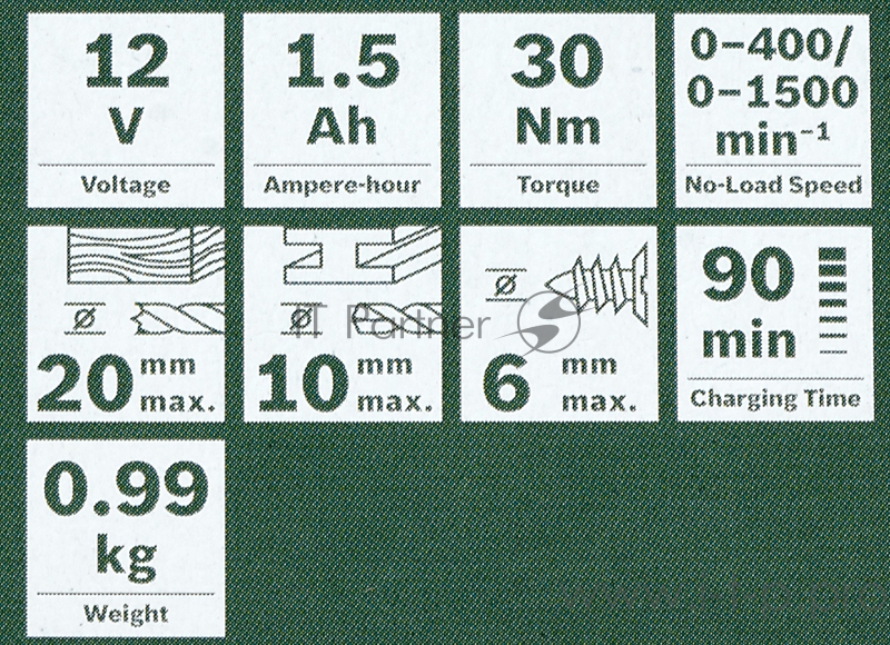 Дрель-шуруповерт Bosch EasyDrill 1200 аккум. патрон:быстрозажимной (кейс в комплекте)