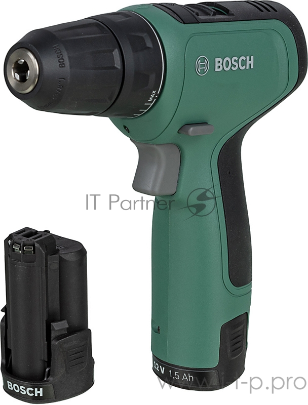 Дрель-шуруповерт Bosch EasyDrill 1200 аккум. патрон:быстрозажимной (кейс в комплекте)