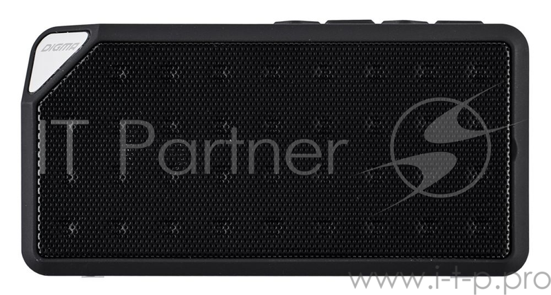 Колонка портативная Digma S-20 черный 4W 1.0 BT