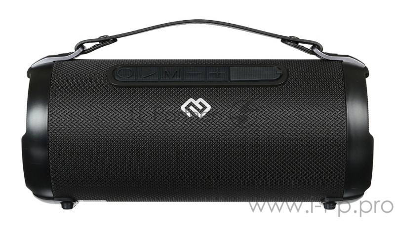 Колонка порт. Digma S-22 черный 15W 1.0 BT 1500mAh (SP2215B)