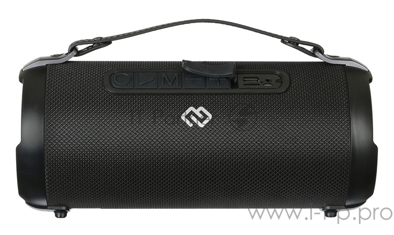 Колонка порт. Digma S-22 черный 15W 1.0 BT 1500mAh (SP2215B)
