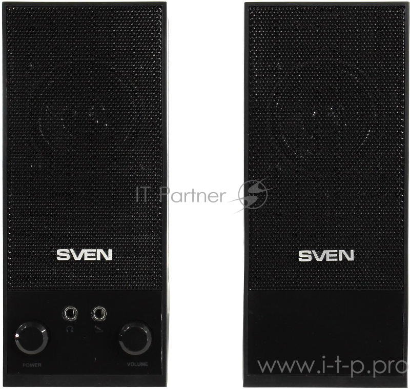Колонки Sven SPS-604 2.0 черный 4Вт