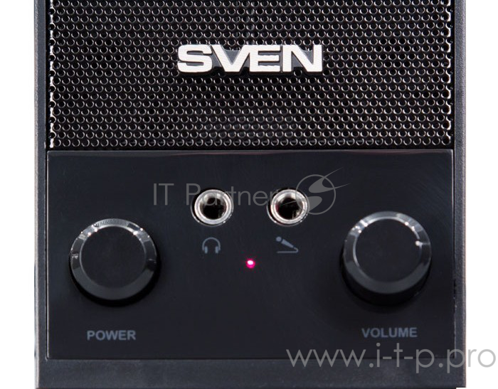 Колонки Sven SPS-604 2.0 черный 4Вт