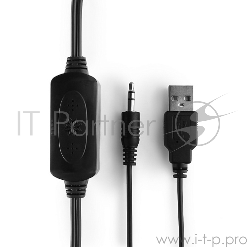 Колонки Акустич. система 2.0 Gembird SPK-105, черный, 5 Вт, регулятор громкости, USB-питание