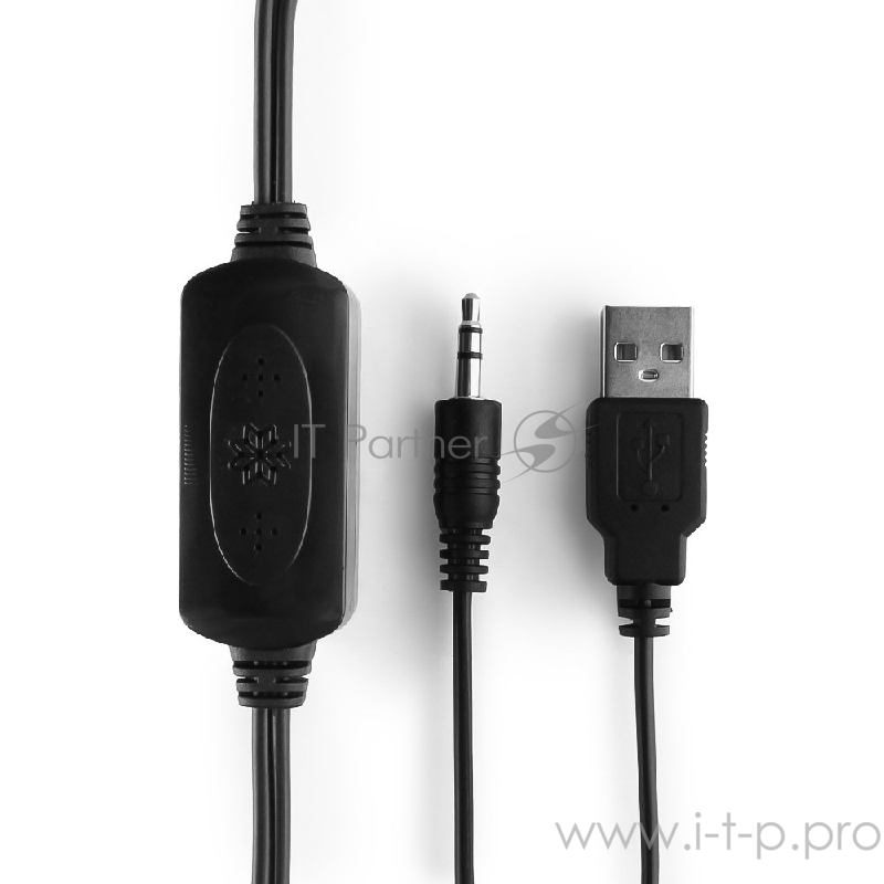 Колонки Акустич. система 2.0 Gembird SPK-105, черный, 5 Вт, регулятор громкости, USB-питание