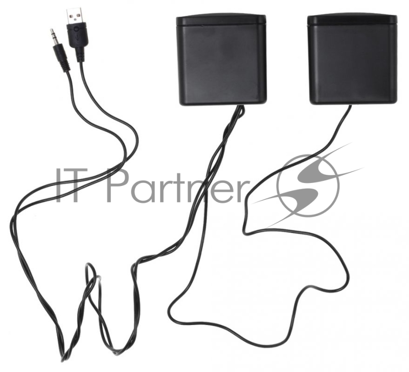 Колонки Oklick OK-330 2.0 черный 6Вт