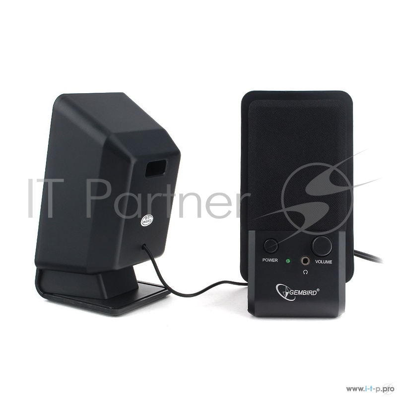 Акустическая система Gembird SPK-510, черный, 6 Вт, рег. громкости, разъём для наушников,USB-питание