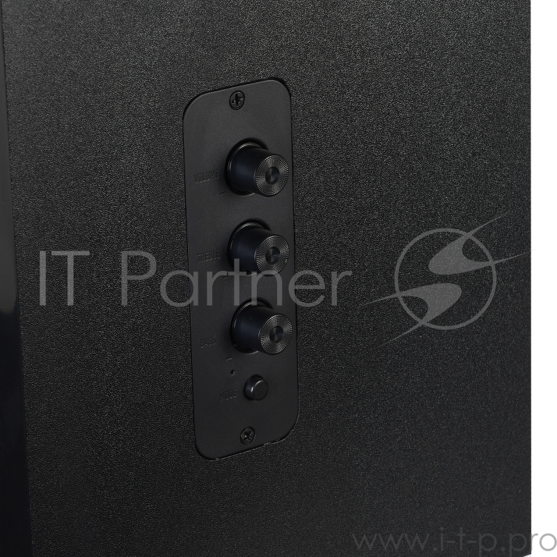 Акустическая система Oklick OK-166 BT 2.0 черный 40Вт