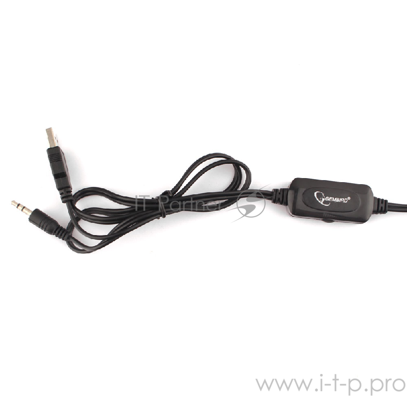 Акустич. система 2.0 Gembird SPK-206, МДФ, коричневый, 5 Вт, регулятор громкости, USB-питание