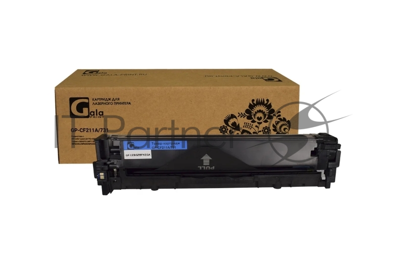 Картридж GP-CF211A (131A)/731 для принтеров HP LaserJet Pro 200 Color M251/276 Canon i-SENSYS LBP7110CW/LBP7100CN/MF8280CW/M 1800 копий Cyan GalaPrint
