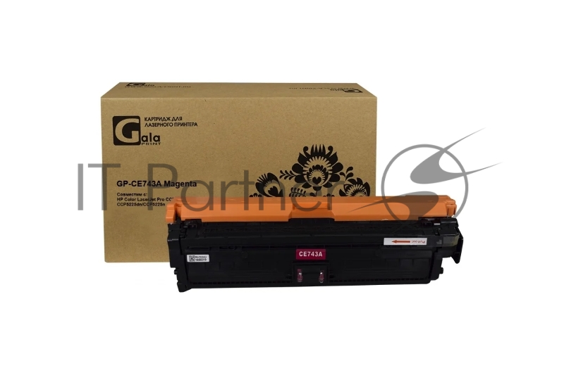 Картридж GalaPrint совместимый CE743A для HP Color LaserJet CP5225 7300к Magenta GP