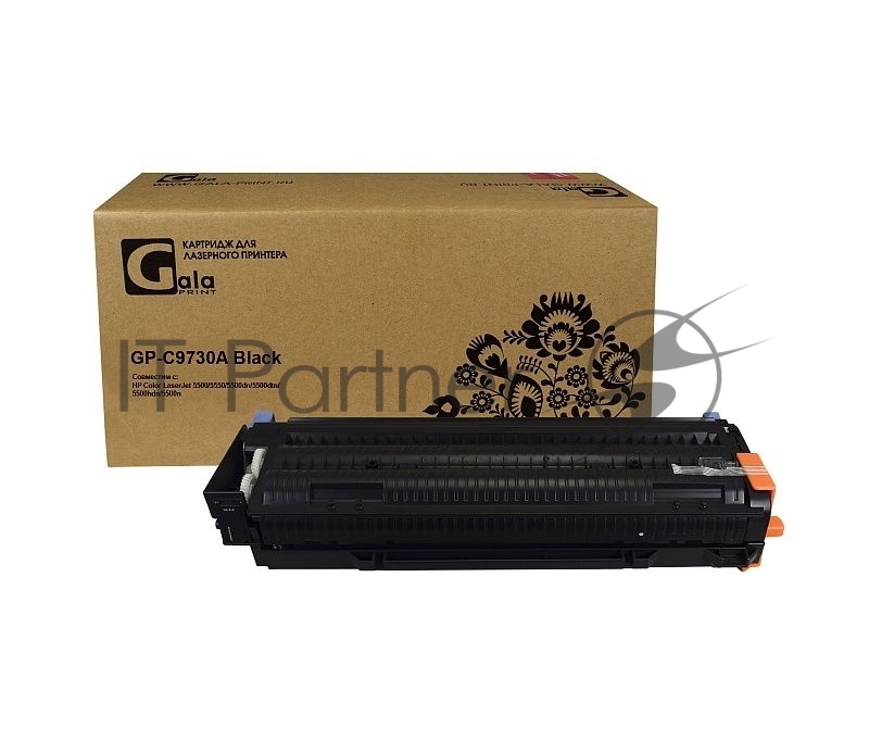 Картридж совместимый C9730A для HP Color LaserJet 5500 13000к Black GP