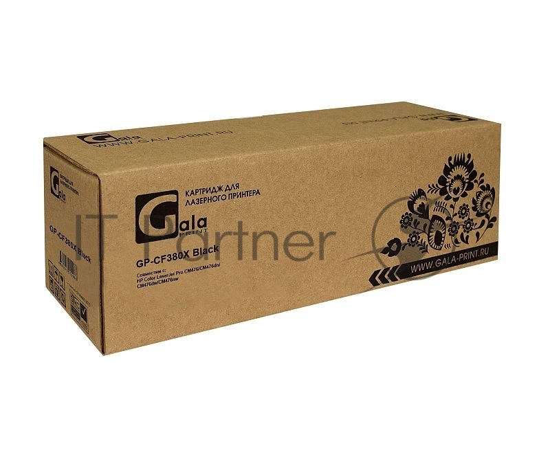 Картридж лазерный совместимый CF380X для HP Color LaserJet Pro M476 4400к Black GP