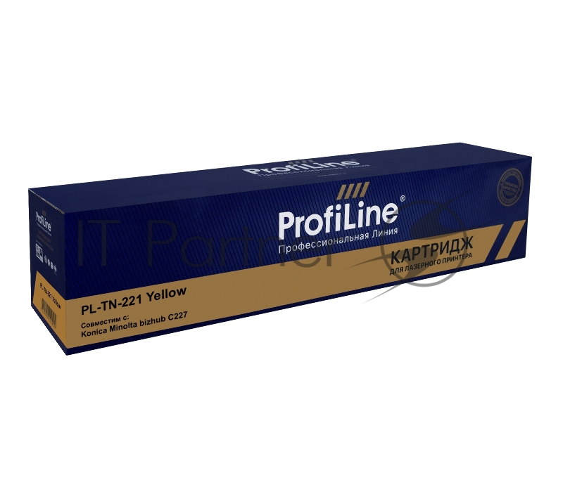 Тонер-туба PL-TN-221Y для принтеров Konica Minolta bizhub C227 Yellow 21000 копий ProfiLine