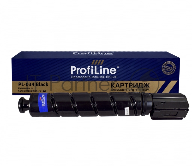 Картридж PL-034 для принтеров Canon ImageRunner C1225 Black 12000 копий ProfiLine