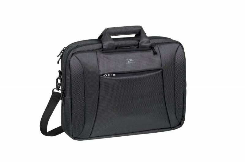 Сумка для ноутбука 16 Riva 8290 черный полиэстер