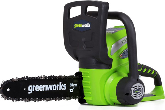 Цепная пила аккумуляторная Greenworks G40CS30K4